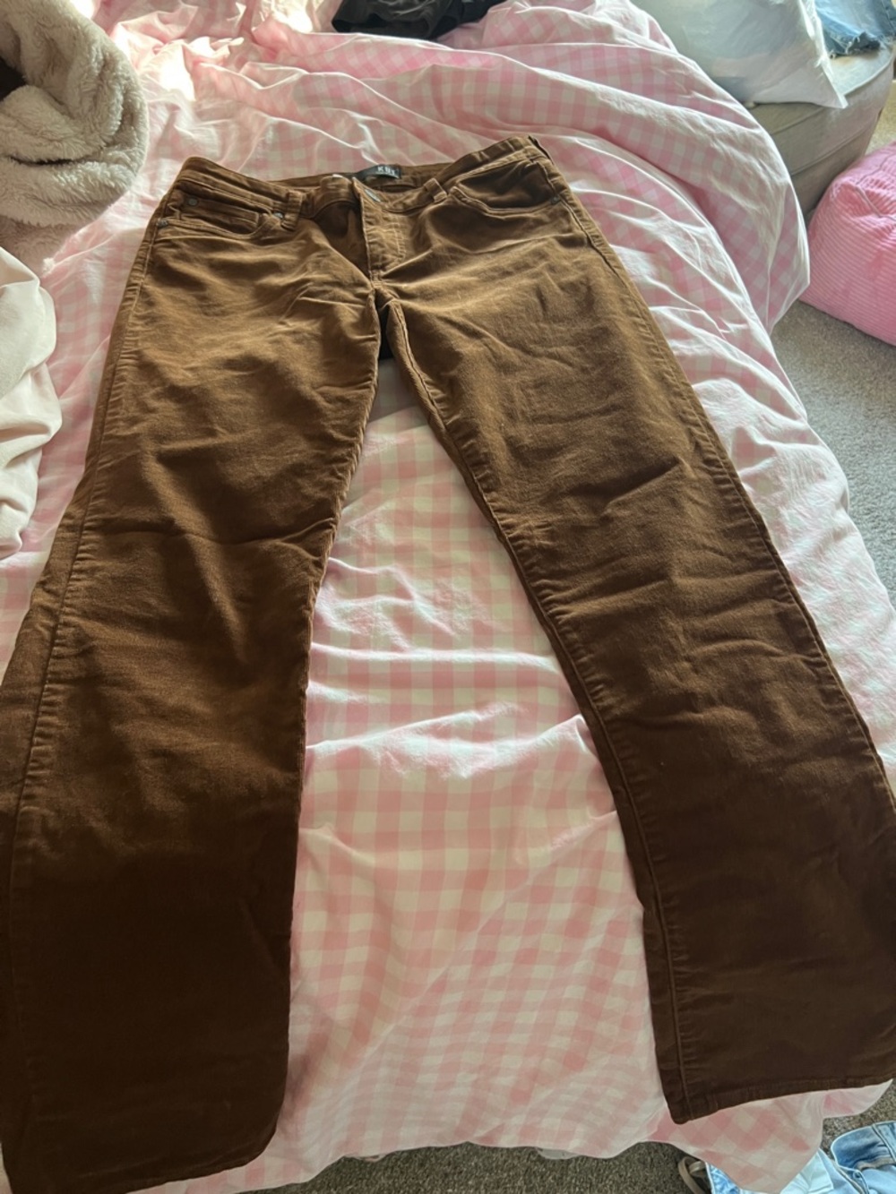 Kut from the Kloth Brown Boyfriend Jeans